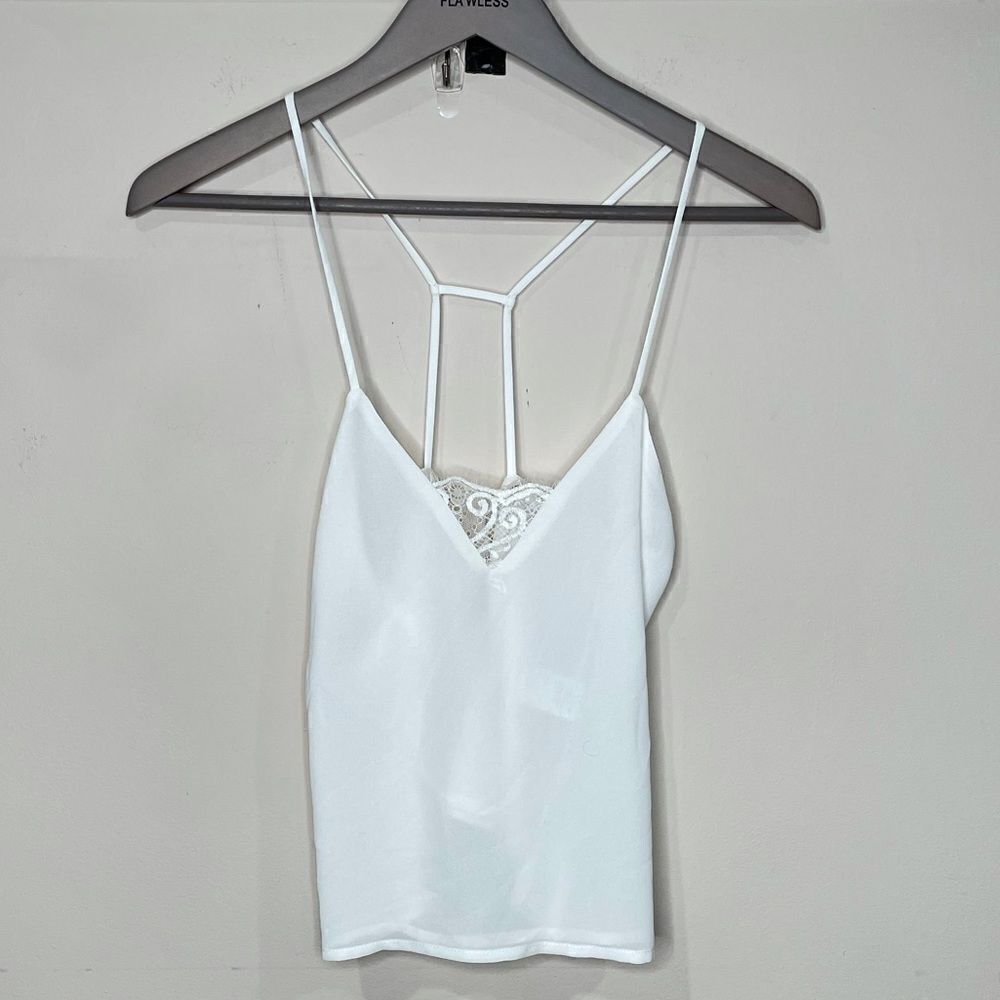Millau White Camisole Top